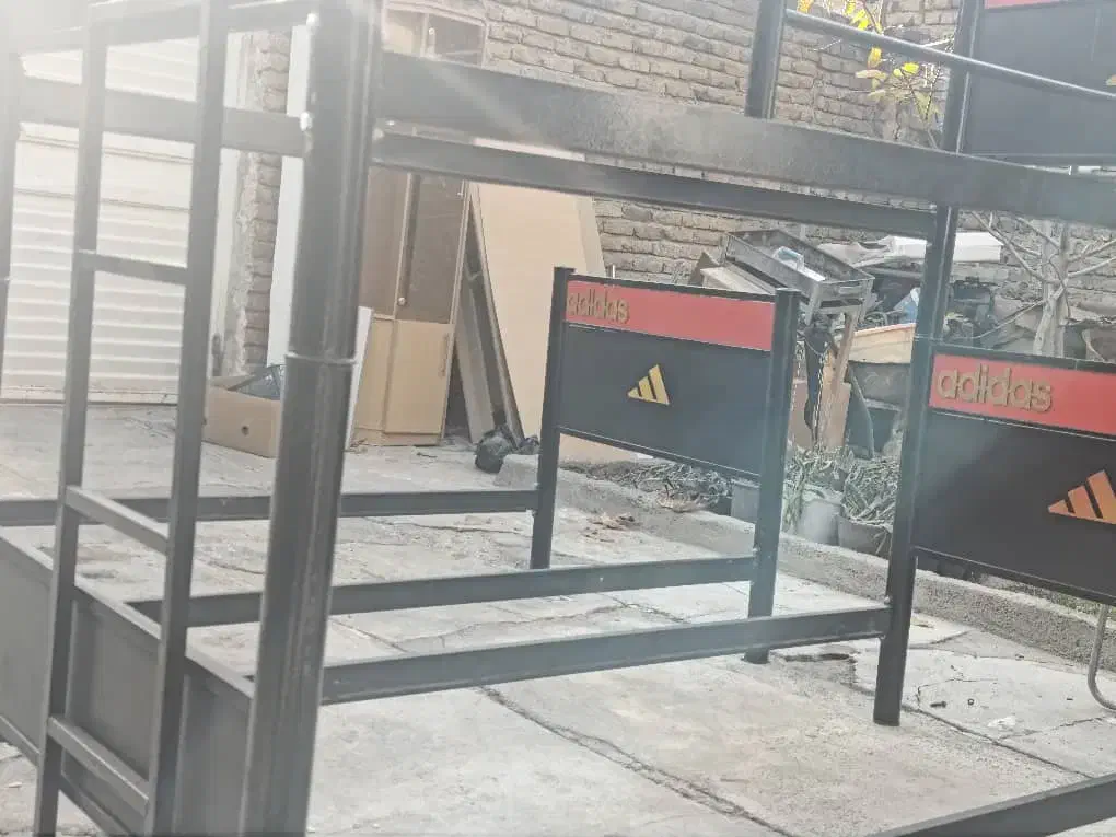 ۳ عدد تخت خواب اسپرت نو بهمراه تشک و کفی ام دی اف|تخت و سرویس خواب|ارومیه, |دیوار