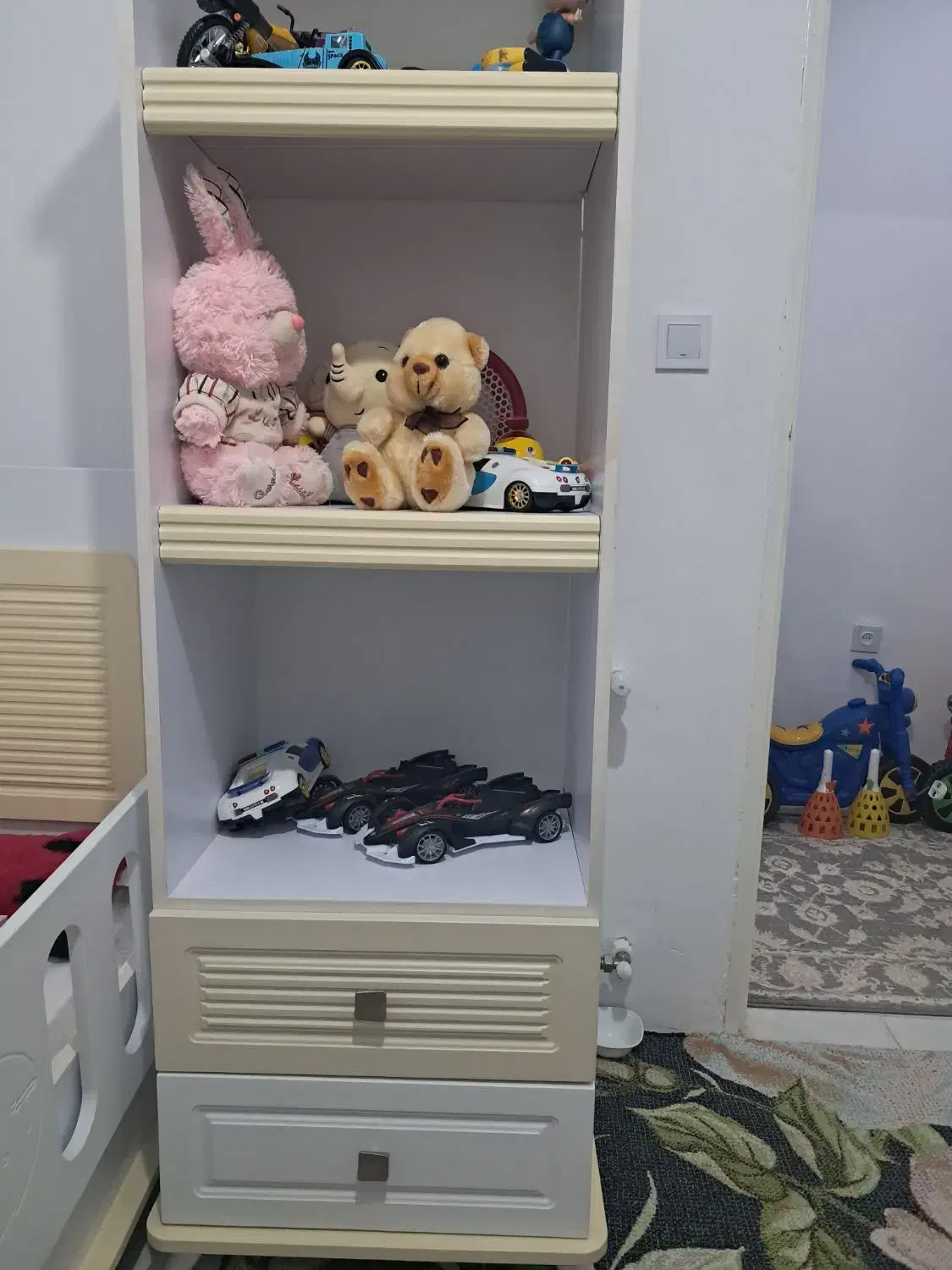 سرویس خواب کودک ونوجوان تخت دراور کتاب خونه|تخت و سرویس خواب|شهریار, شهرک امیریه|دیوار