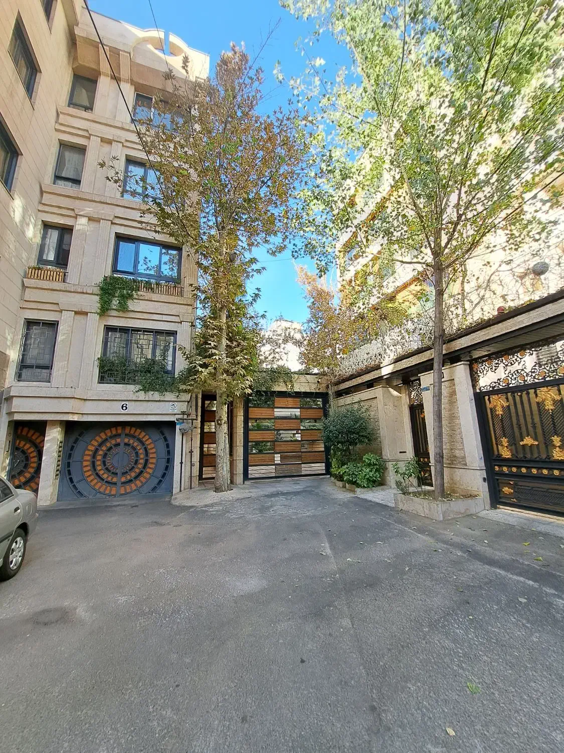 ۱۰۰ متر شیک اندرزگو بدون مشابه با گیت نگهبانی