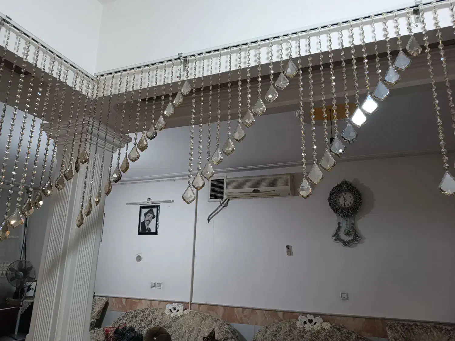 پرده|پرده، رانر، رومیزی|قم, شهرک فاطمیه|دیوار