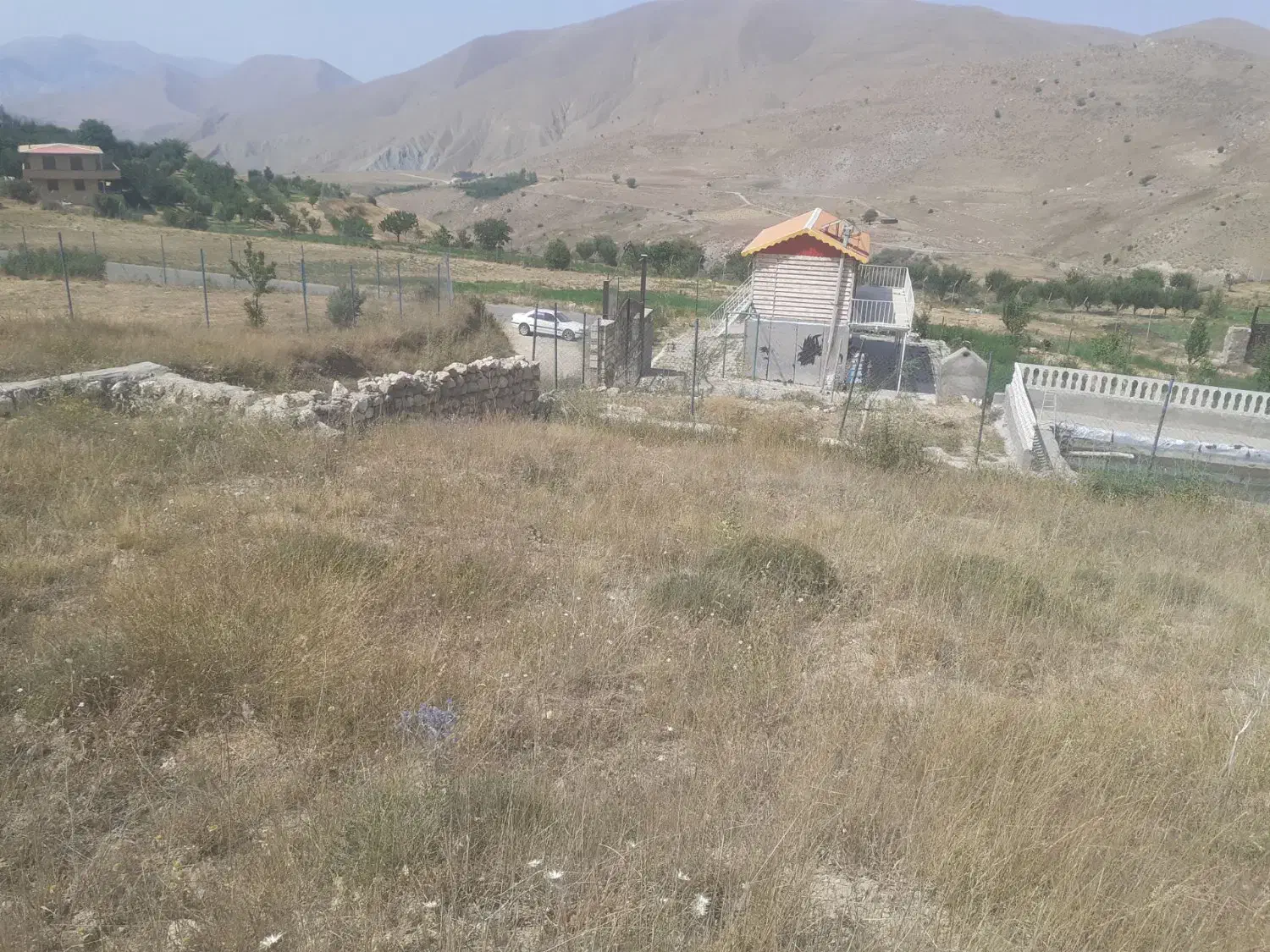 زمین ویلایی در ایری علیا حصارشده|فروش زمین و ملک کلنگی|خاروانا, |دیوار