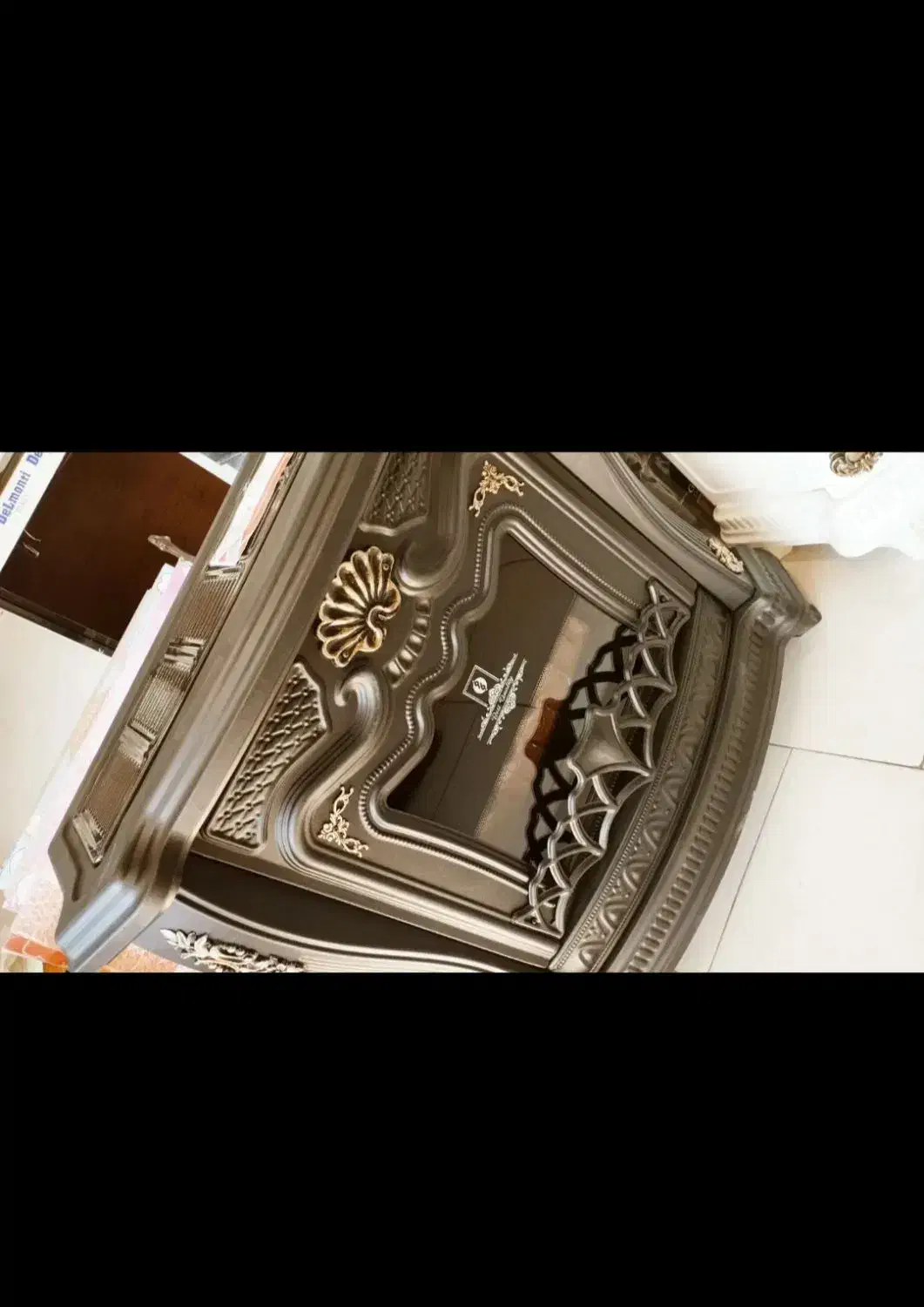 بخاری طرح شومینه|بخاری، هیتر، شومینه|سنقر, |دیوار