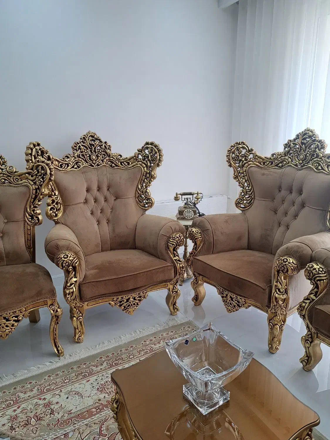 مبل استیل|مبلمان خانگی و میز عسلی|قم, شاه سید علی|دیوار