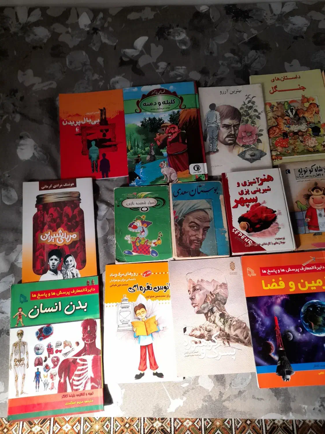 کتاب داستان|کتاب و مجله ادبی|شیراز, کوشک میدان|دیوار