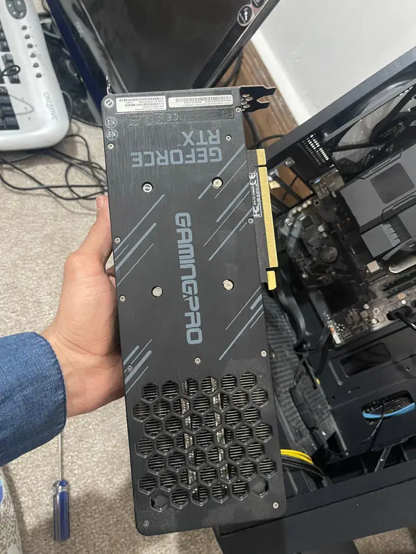 RTX 3070 پالیت|قطعات و لوازم جانبی رایانه|اهواز, کمپلو جنوبی|دیوار