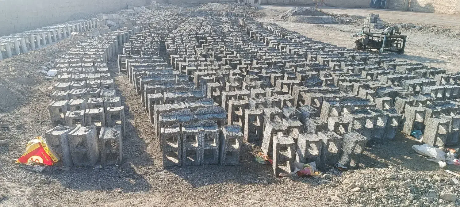 بلوک دیواری ۲۰در ۴۰ با ضخامت ۳ سانت|مصالح و تجهیزات ساختمان|زابل, |دیوار