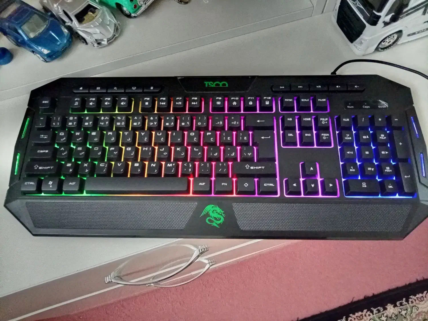 کیبورد گیمینگ تسکو|قطعات و لوازم جانبی رایانه|اردبیل, |دیوار