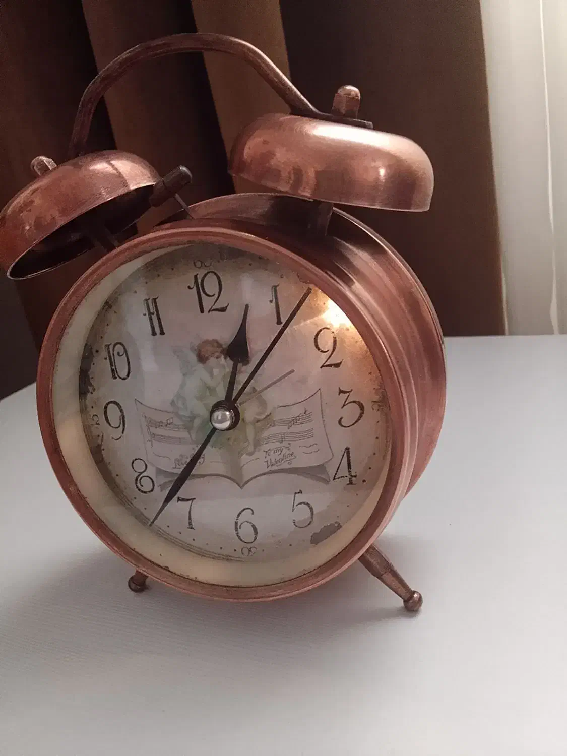 سطل مسی و ساعت|کلکسیون اشیاء عتیقه|فردیس, شهرک ناز|دیوار