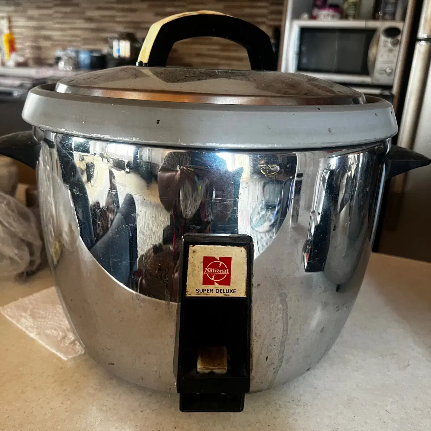 پلو پز ۱۸ نفره ناسیونال و لوازم|ظروف پختوپز|چالوس, |دیوار