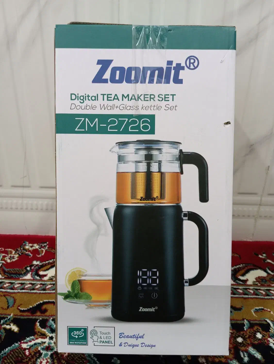 چای. ساز لمسی زومیت|سماور، چایساز، قهوهساز|کاشمر, |دیوار