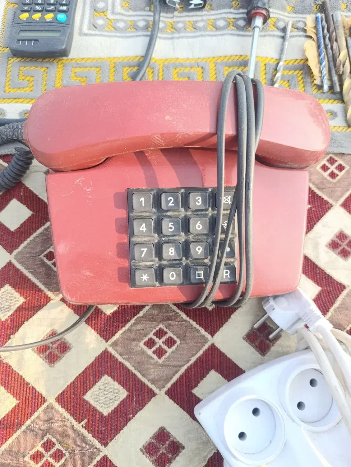 تلفن رومیزی قدیمی|تلفن رومیزی|اصفهان, نصرآباد|دیوار