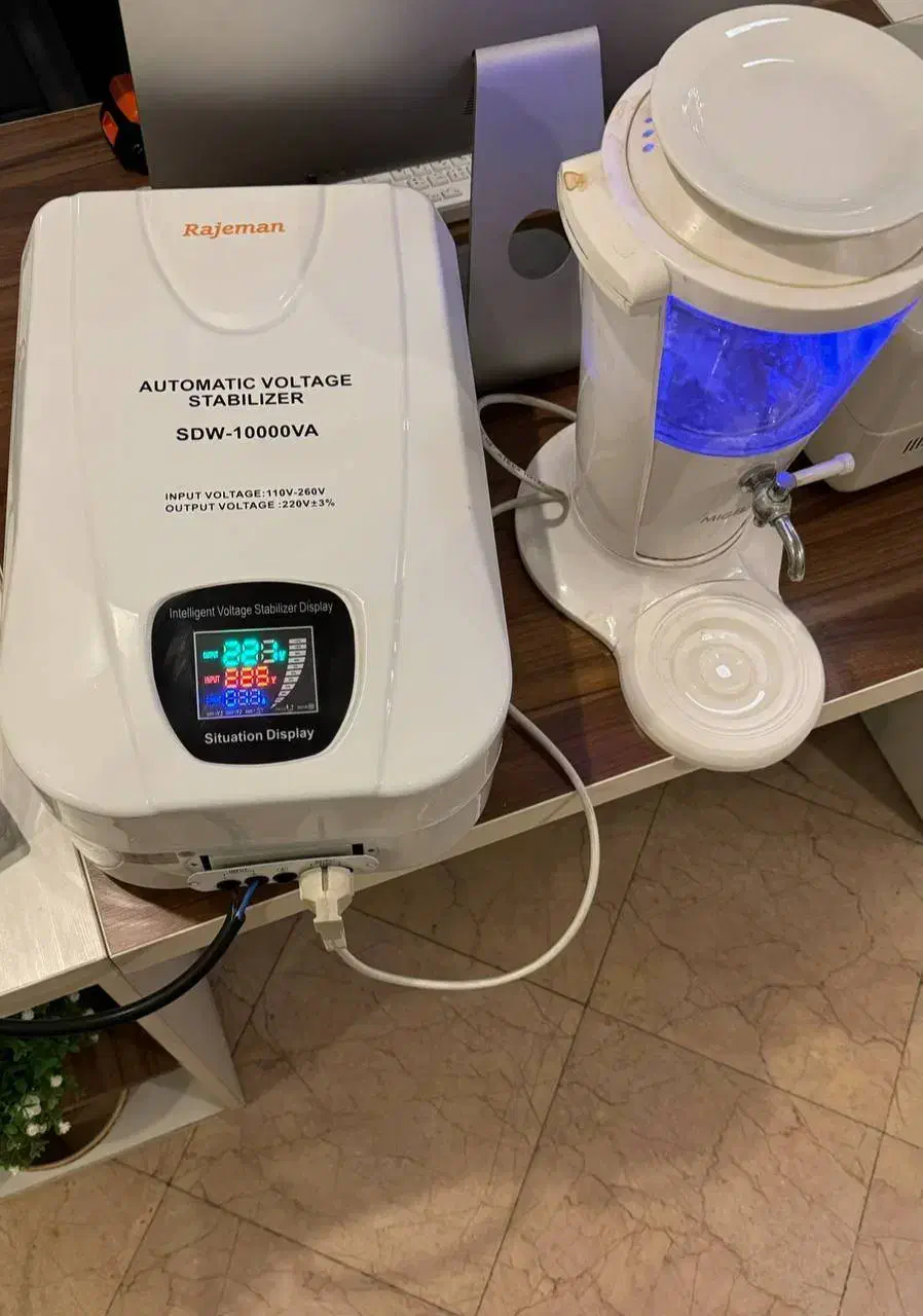 ترانس برق استابلایزر 10 کاوا سروو موتور راژمان|مصالح و تجهیزات ساختمان|تهران, میرداماد|دیوار