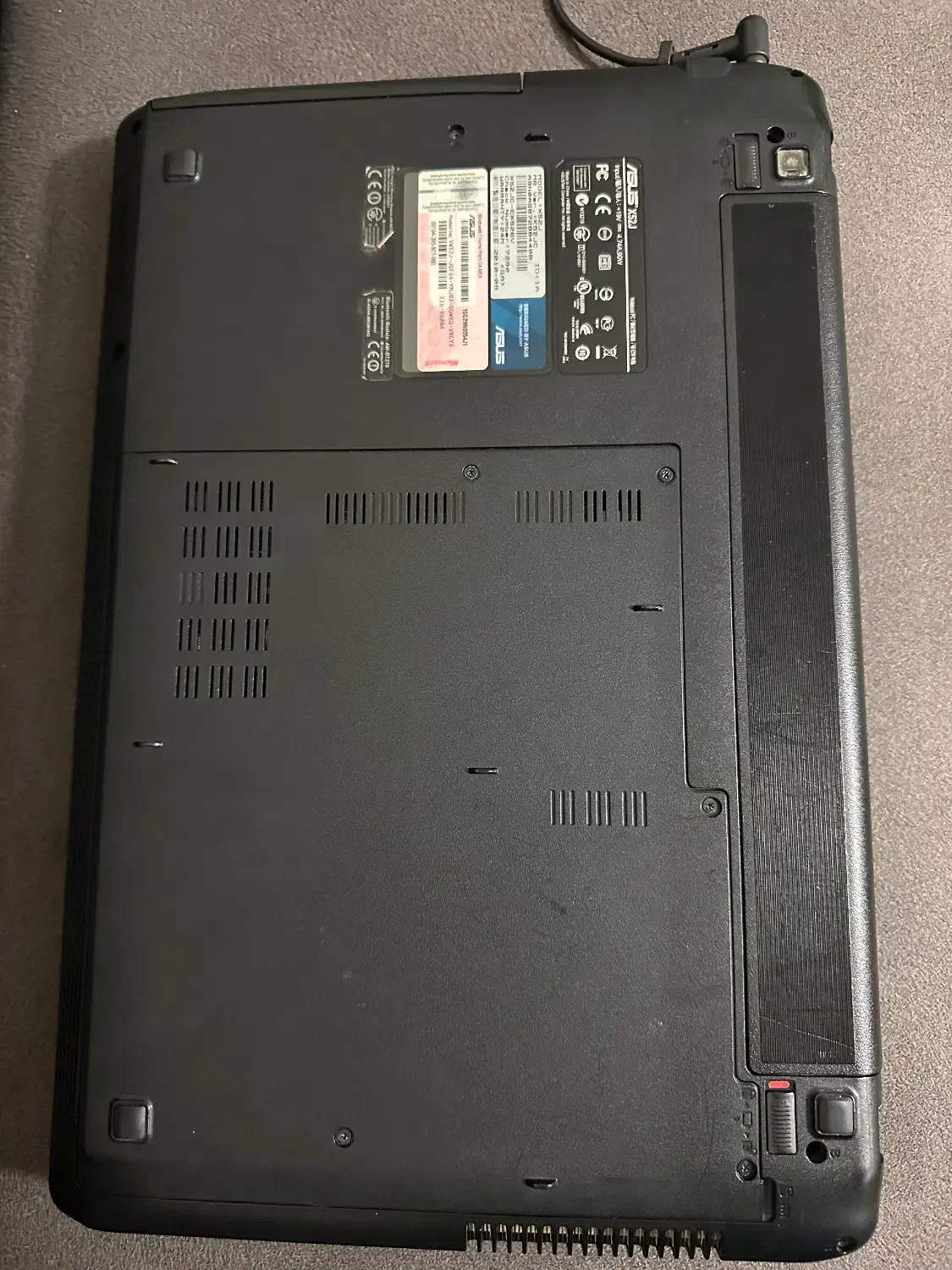 لپ تاپ ایسوس X52j|رایانه همراه|اسلامشهر, شهرک مهدیه|دیوار