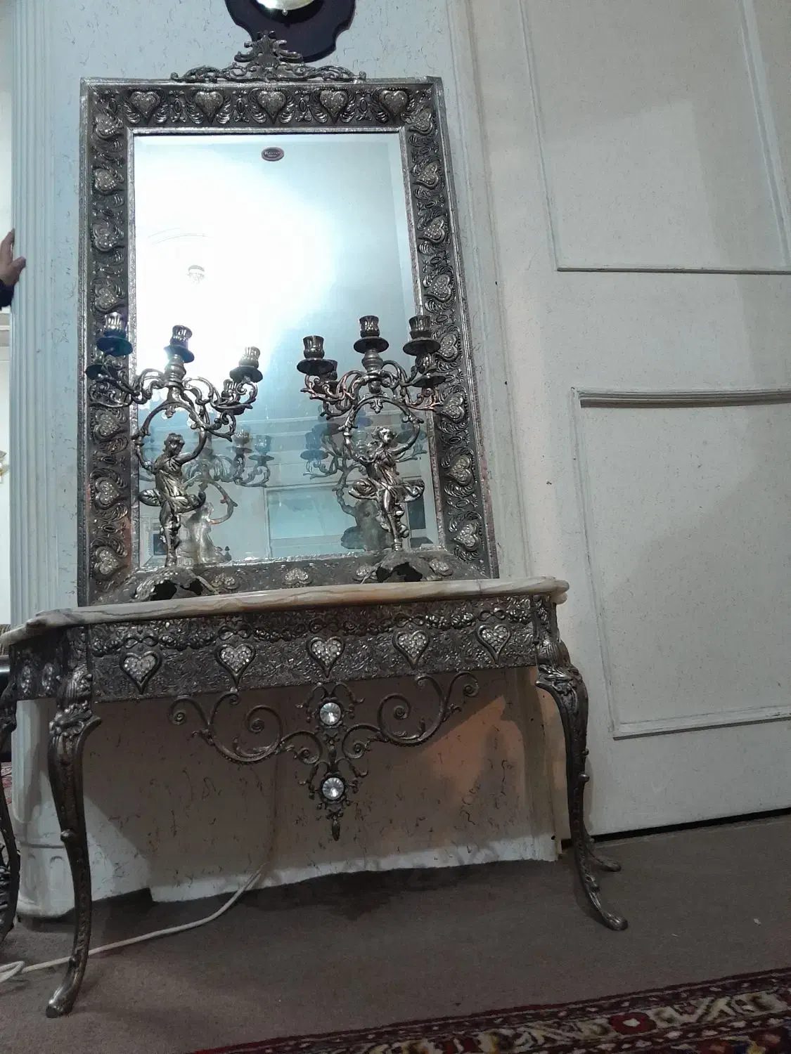 اینه شمعدان|آینه|ارومیه, |دیوار