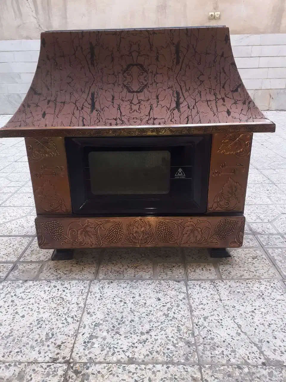 بخاری طرح شومینه|بخاری، هیتر، شومینه|اسلام‌شهر, شهرک سعیدیه|دیوار