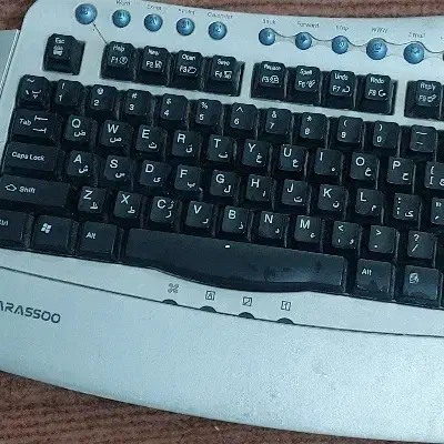 کی برد سالم|قطعات و لوازم جانبی رایانه|خرم‌آباد, |دیوار