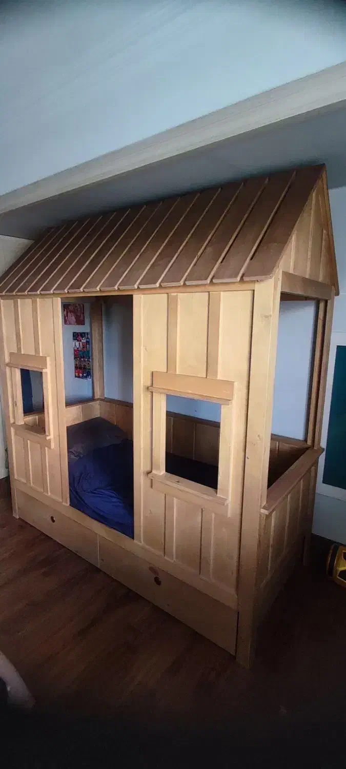 تخت مدل کلبه کودک و نوجوان|تخت و سرویس خواب|تهران, حکیمیه|دیوار