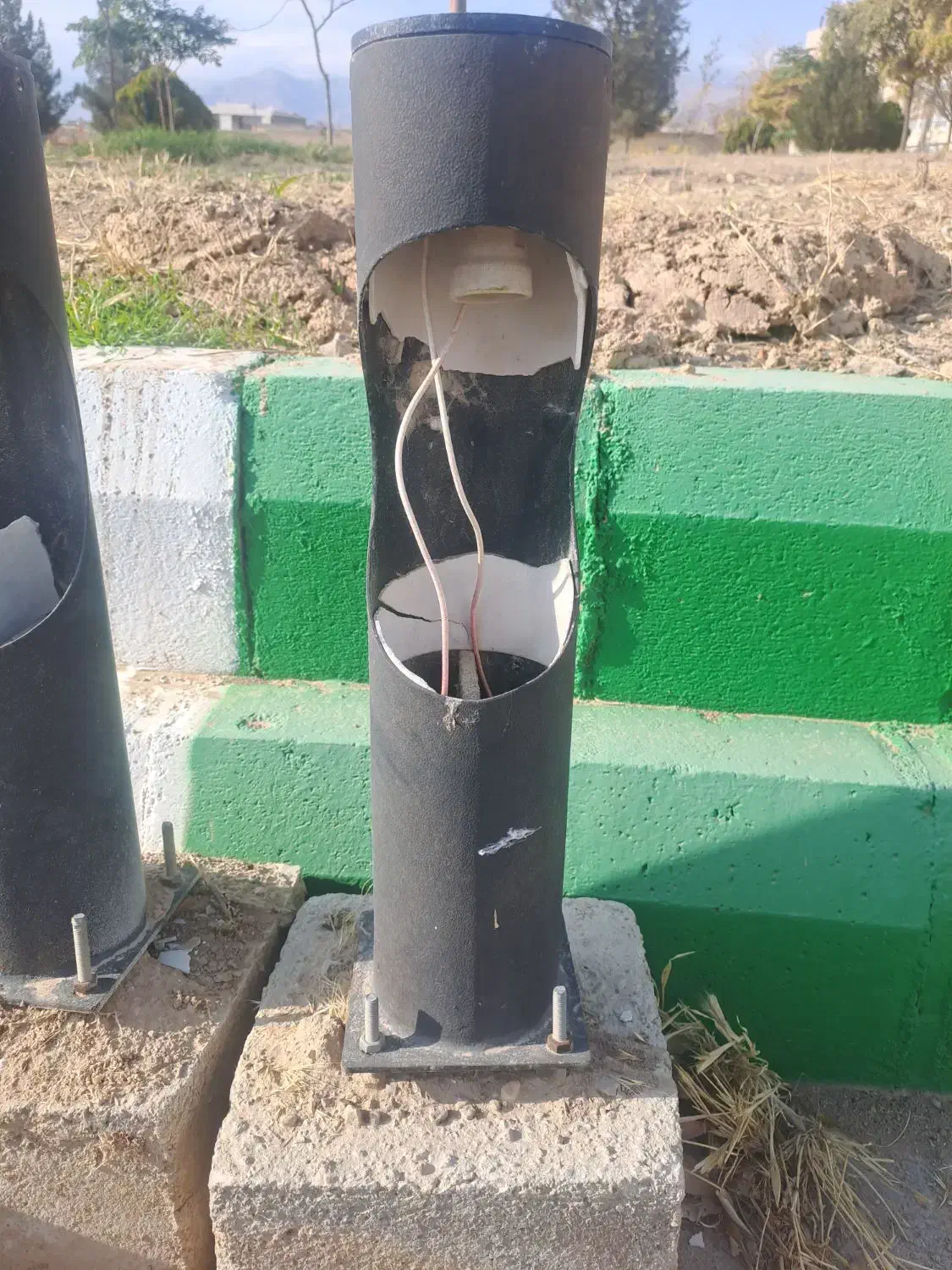 چراغ باغچه|ریسه و چراغ تزئینی|بجنورد, |دیوار