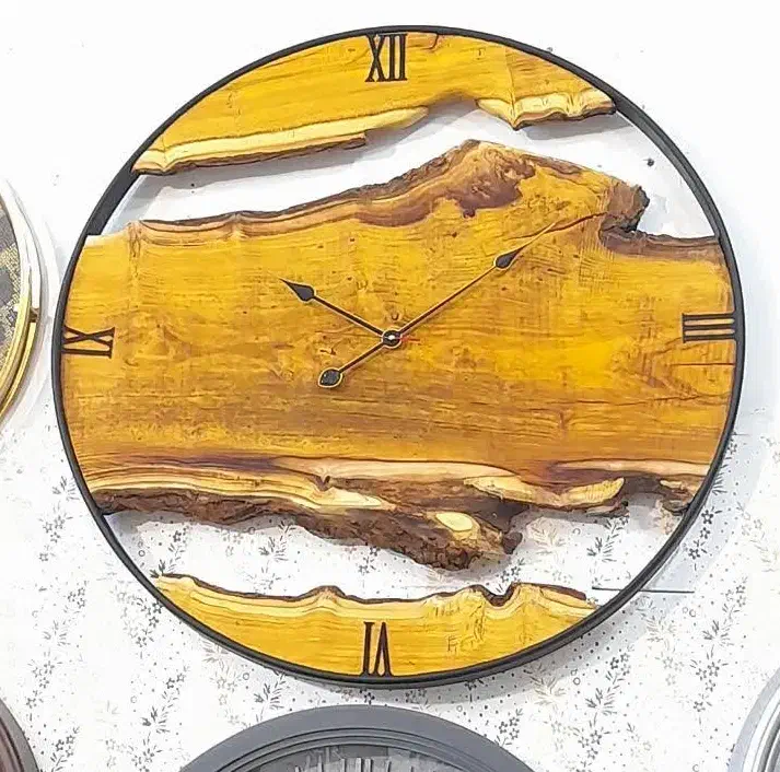 ساعت روستیک چوبی|ساعت دیواری و تزئینی|مشهد, کوشش|دیوار