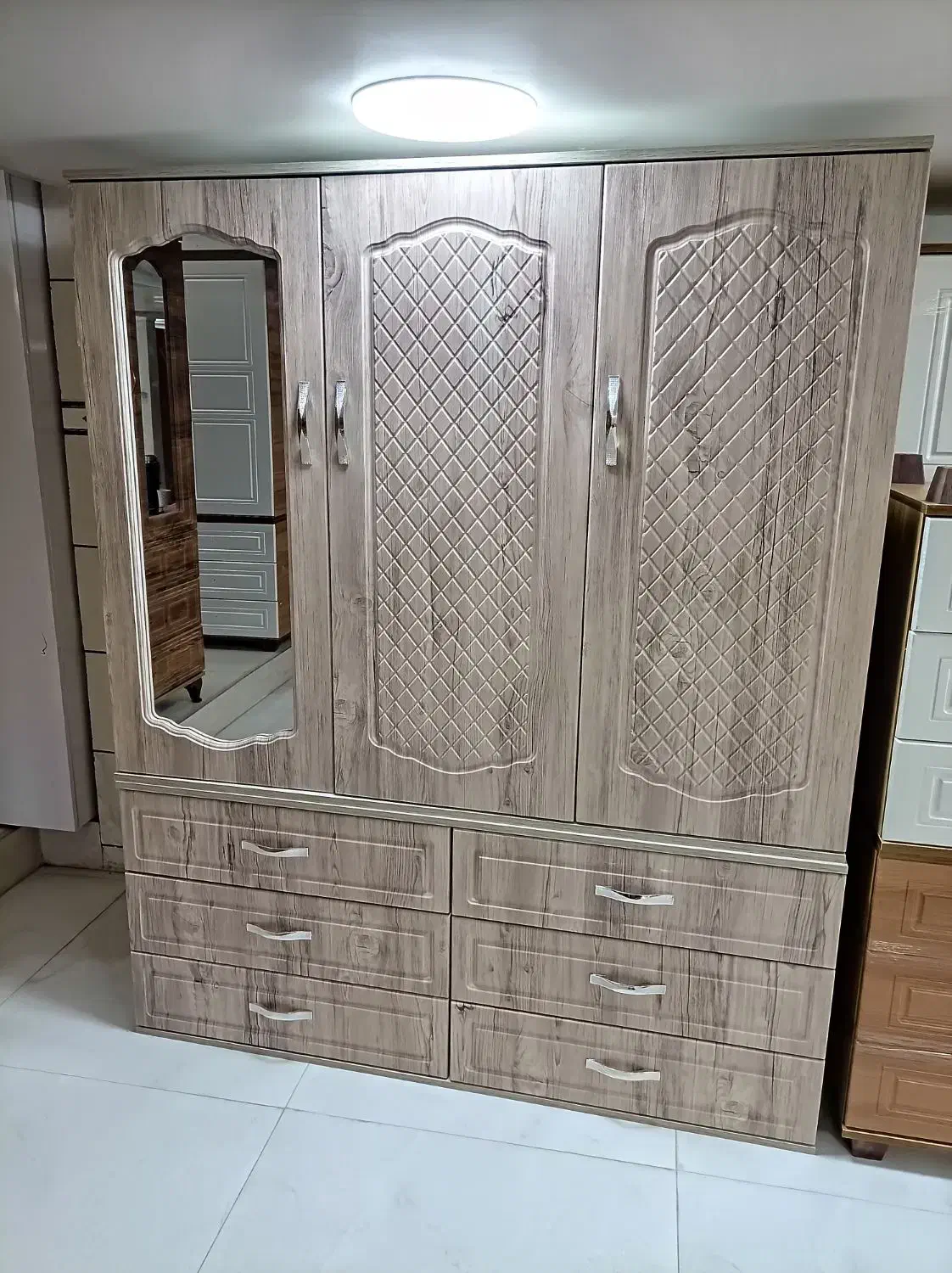 کمد دراور شرکتی بافل کف قیمت/ اقساط کد 34|جاکفشی، کمد، دراور|همدان, |دیوار