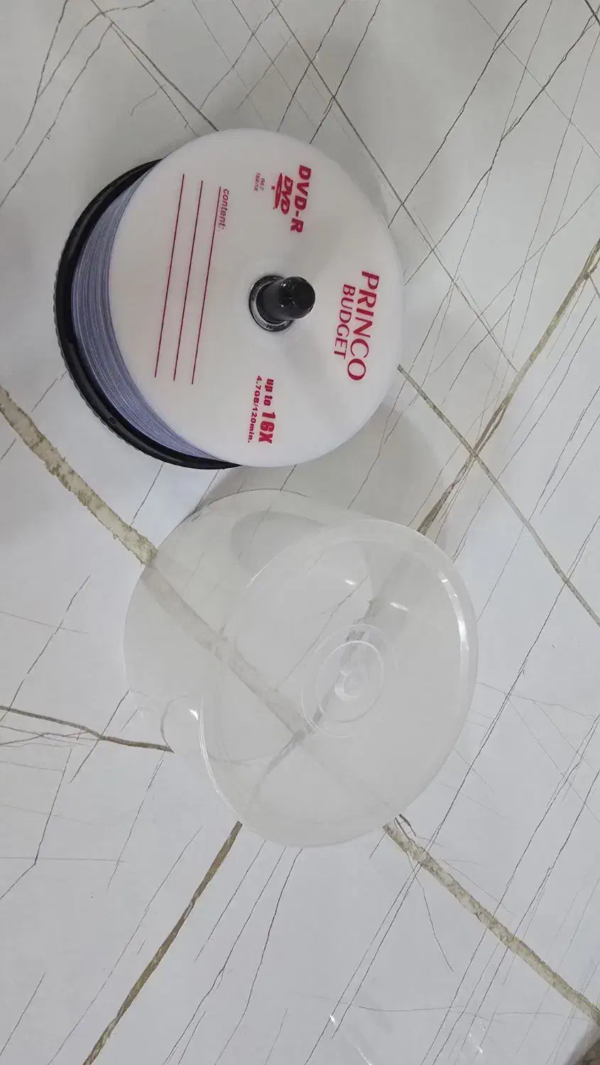 فروش DVD خام پرینکو  ۱۳۸ عدد (نو و استفاده‌نشده)|قطعات و لوازم جانبی رایانه|کرج, جهان‌شهر|دیوار