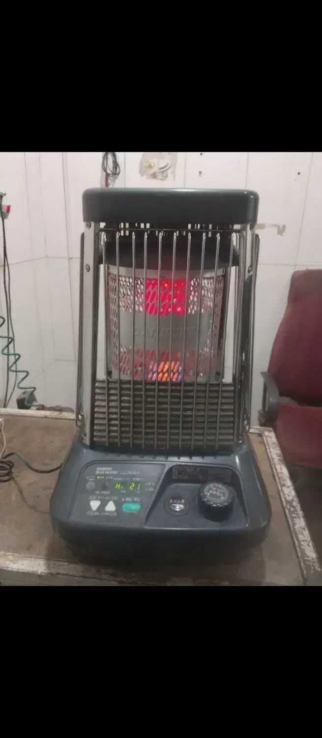 بخاری نفتی و برقی داینچی ژاپنی|بخاری، هیتر، شومینه|بانه, |دیوار