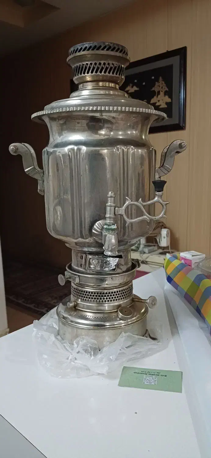 سماور عالی نسب نفتی محکم وسنگین|سماور، چایساز، قهوهساز|مشهد, آزادشهر|دیوار