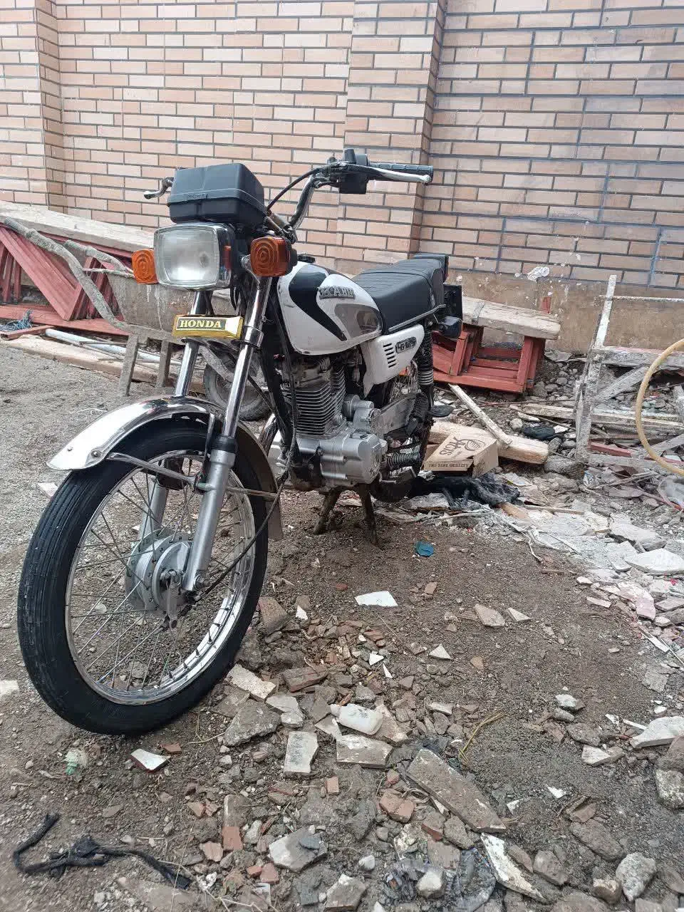 موتور ۱۵۰ استاتی مدارک کامل کبیر|موتورسیکلت|فاضل آباد, |دیوار