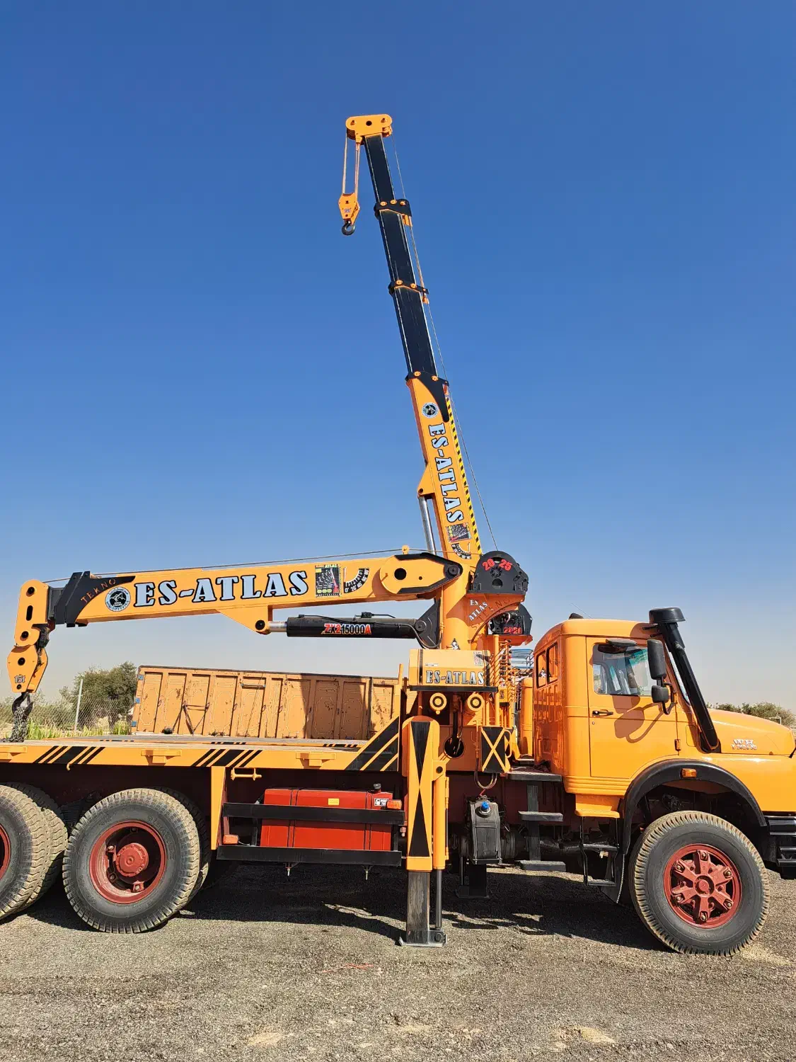 زیرمایلرده چرخ جرثقیل ۱۵تن اطلس|خودرو سنگین|اصفهان, محمودآباد|دیوار