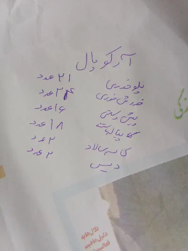 آرکوپال گل نیلوفر پلو خورش درحد نو جهیزیه با کارتن|ظروف سرو و پذیرایی|ری, علایین|دیوار