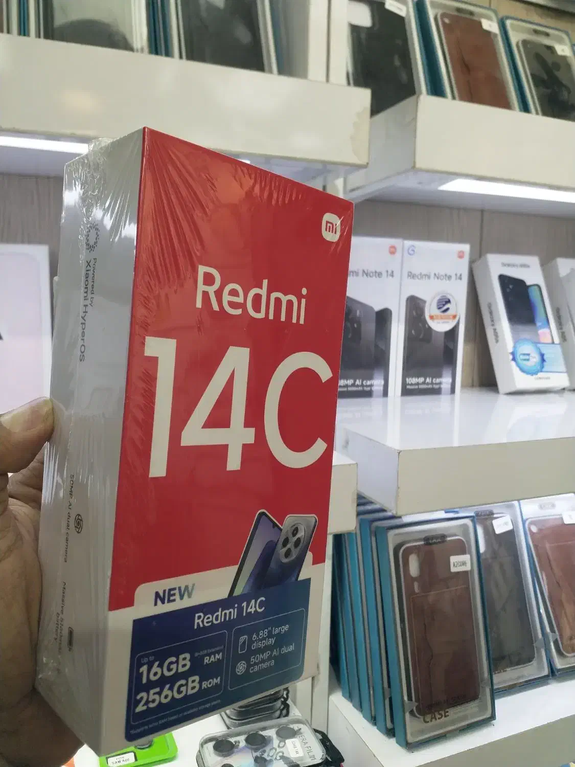 شیائومی redmi 14c حافظه ۲۵۶ کف قیمت بازار|موبایل|اهواز, نادری|دیوار
