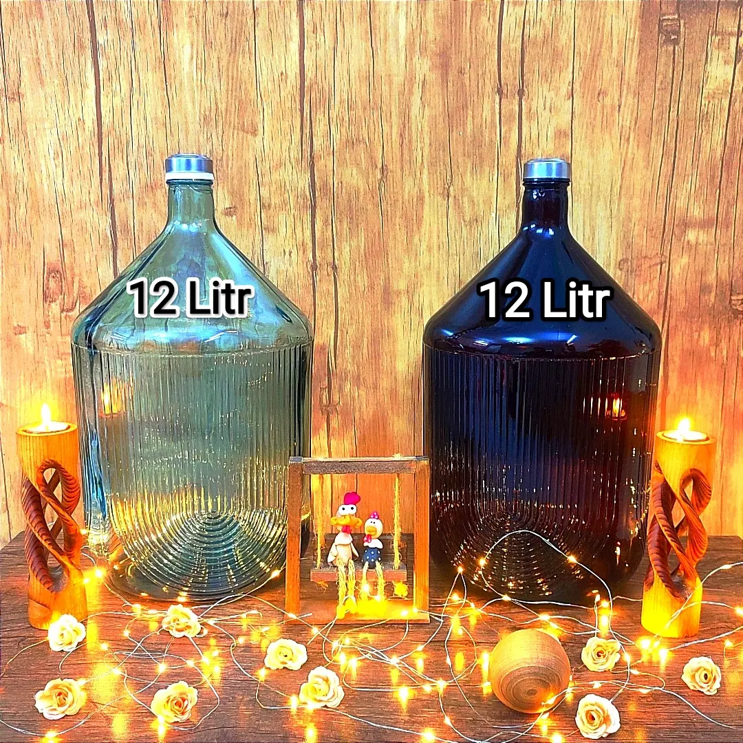 بطری شیشه ای بزرگ ۱۲ لیتری قرابه قفل هوا درب استیل|ظروف نگهدارنده، پلاستیکی، یکبارمصرف|تهران, شهرک طالقانی|دیوار