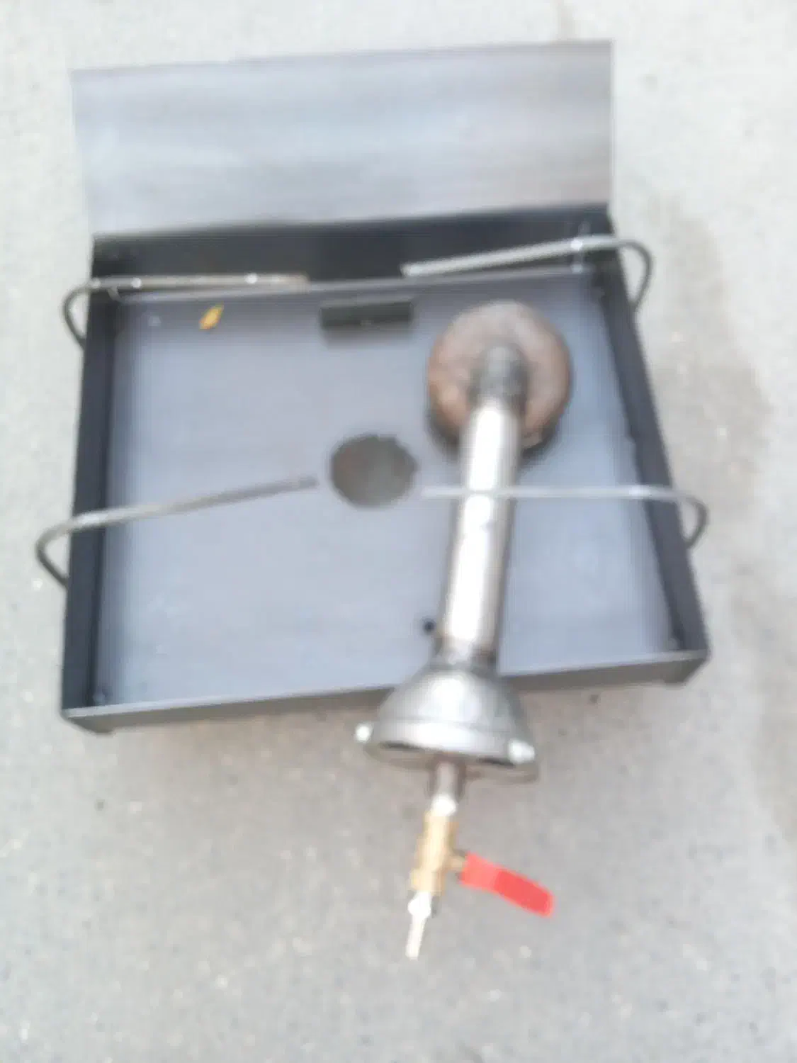 مشعل گازی با متعلقات کامل|بخاری، هیتر، شومینه|ایلام, |دیوار