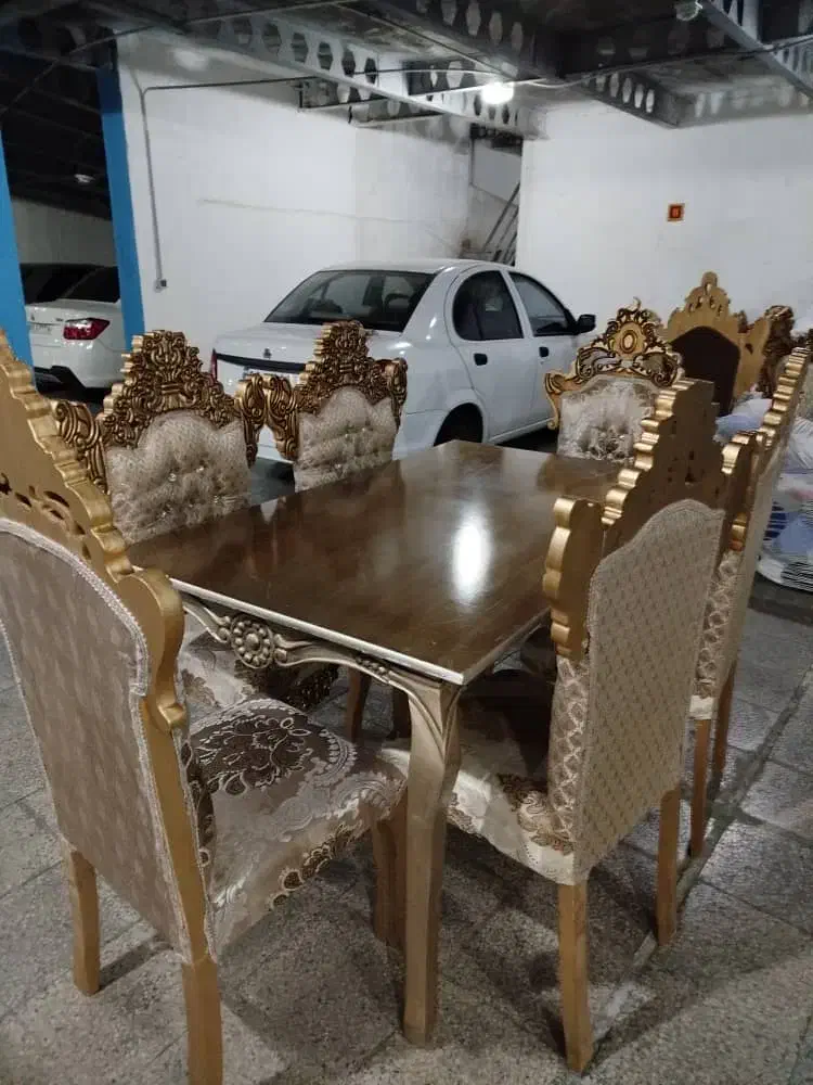 میز ناهار خوری 6 نفره|میز و صندلی غذاخوری|صدرا-فارس, فاز ۱|دیوار