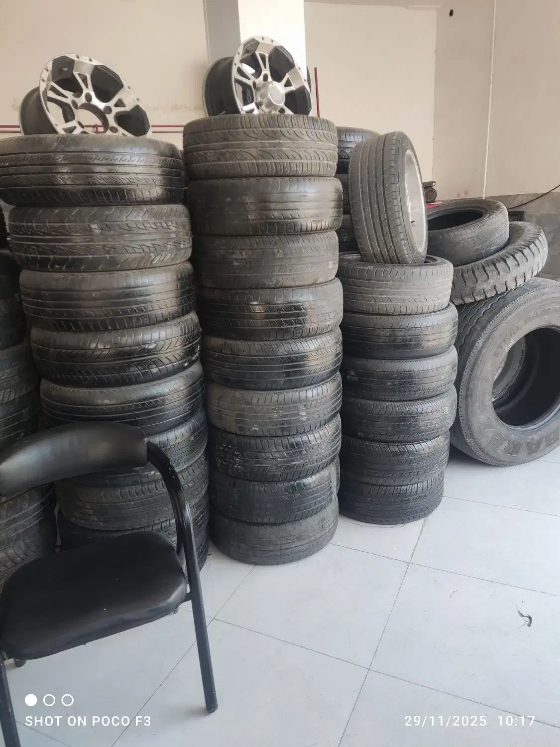 انواع لاستیک های استوک.روکش|خدمات موتور و ماشین|بیرجند, |دیوار