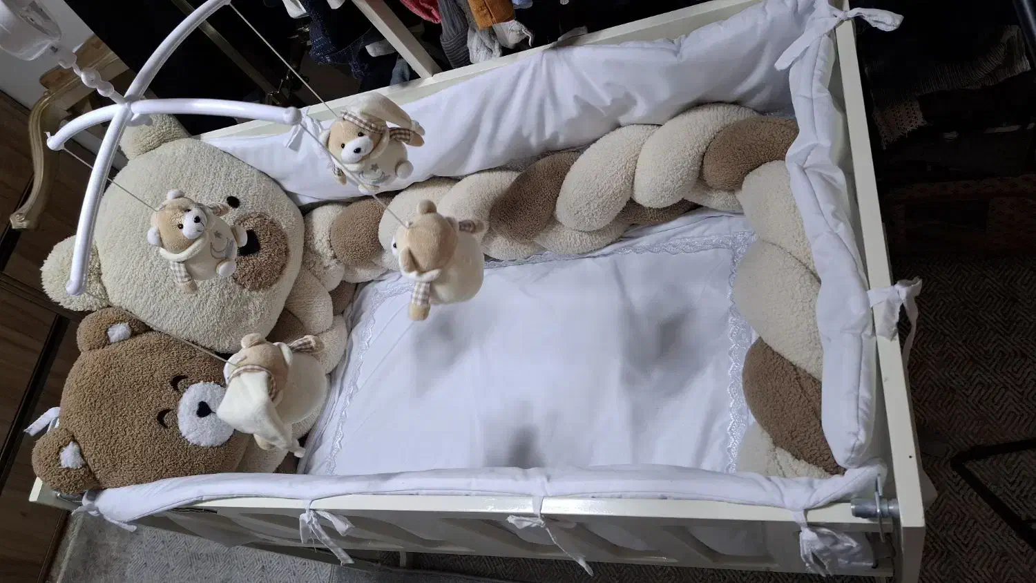 تخت کنار مادر|تخت و صندلی بچه|تهران, سلسبیل شمالی|دیوار