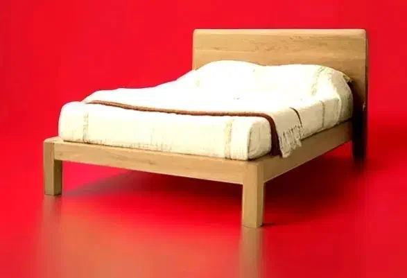 تخت خواب دو نفره دست ساز چوب روس|تخت و سرویس خواب|لنگرود, |دیوار