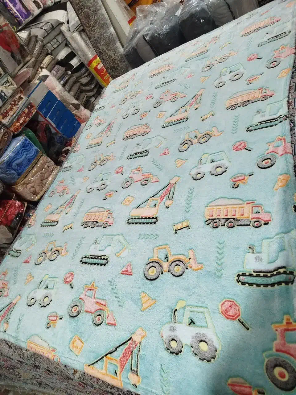 پتوی شب نمای ایرانی|رختخواب، بالش، پتو|بیرجند, |دیوار