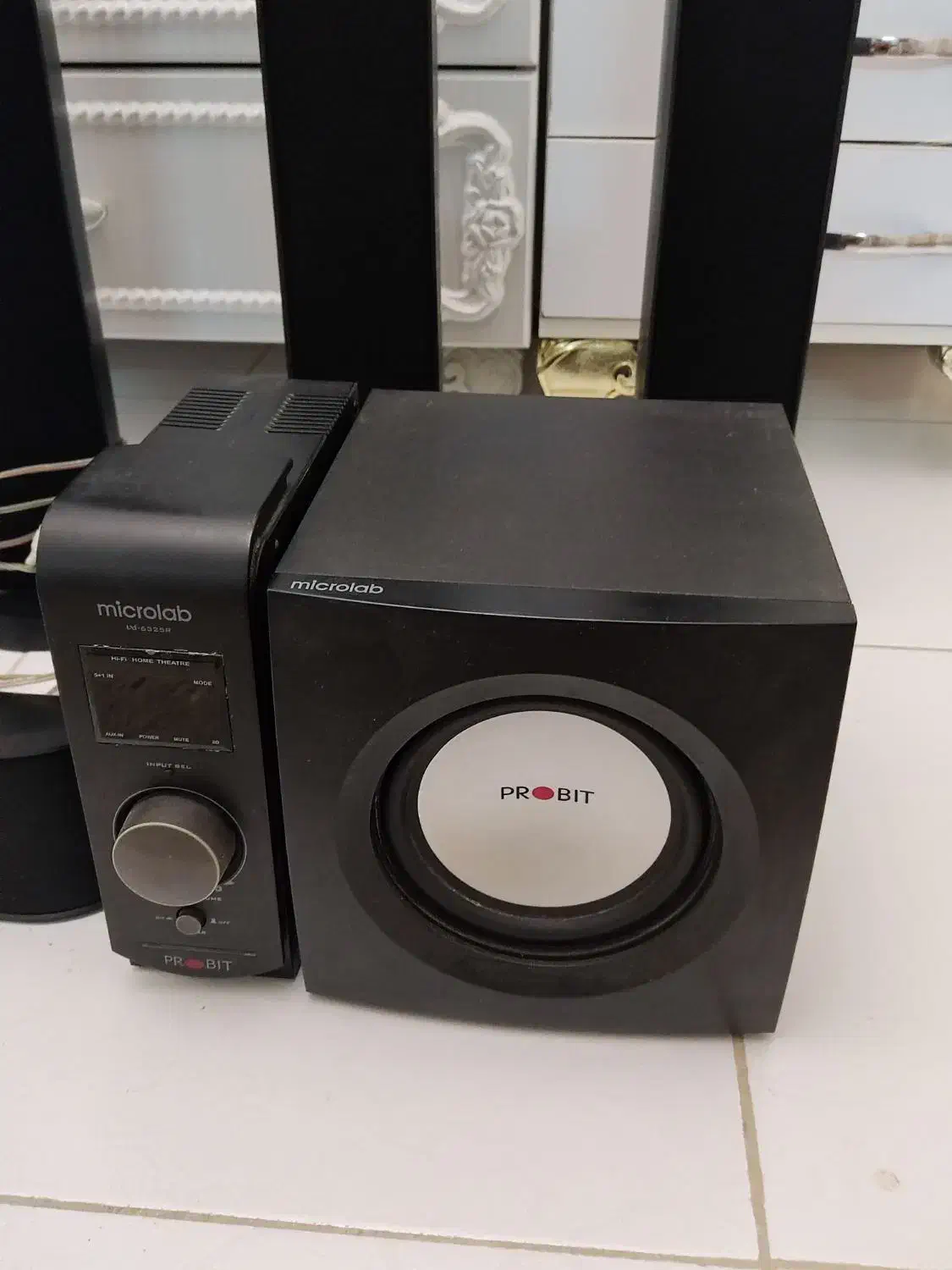 اسپیکر میکرو لب8تیکه  درحد نو|سیستم صوتی خانگی|پاکدشت, پاکدشت (مامازند)|دیوار