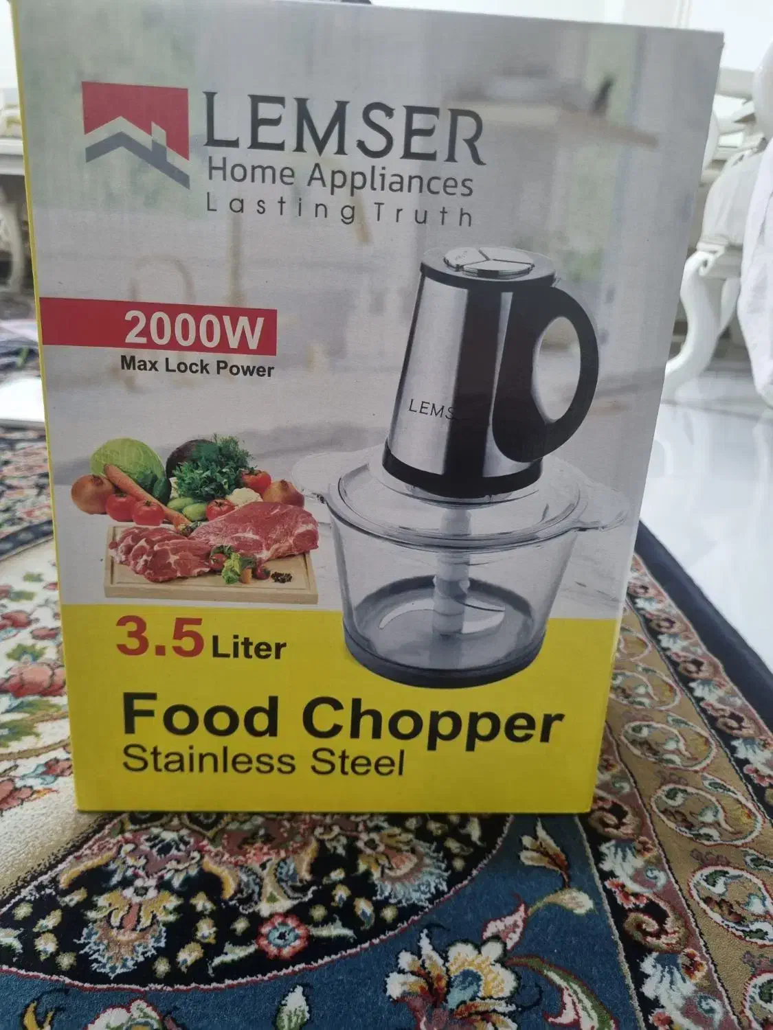 خوردکن برقی مارک لمسر|خردکن، آسیاب، غذاساز|تهران, مینابی|دیوار