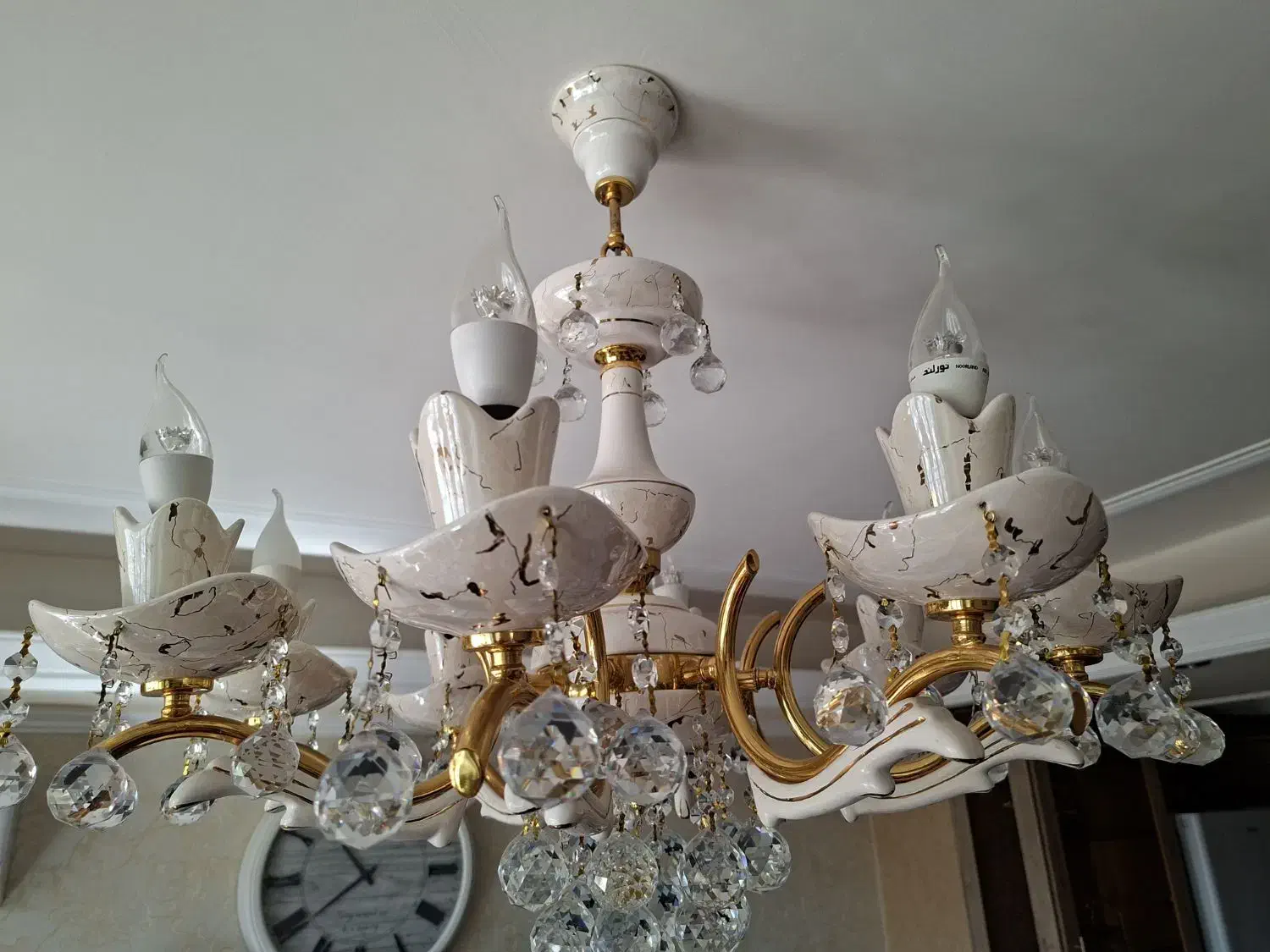 ۲تالوستر۸شاخه ۲تالوستر۳شاخه|لوستر و چراغ آویز|تبریز, |دیوار