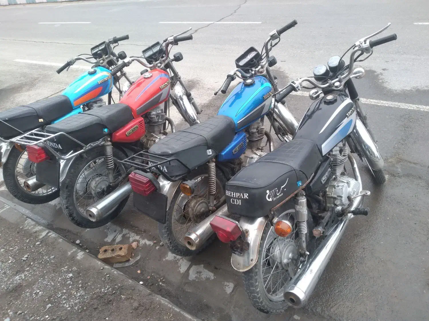 موتور مزایده ای|موتورسیکلت|نیشابور, باغ نو|دیوار