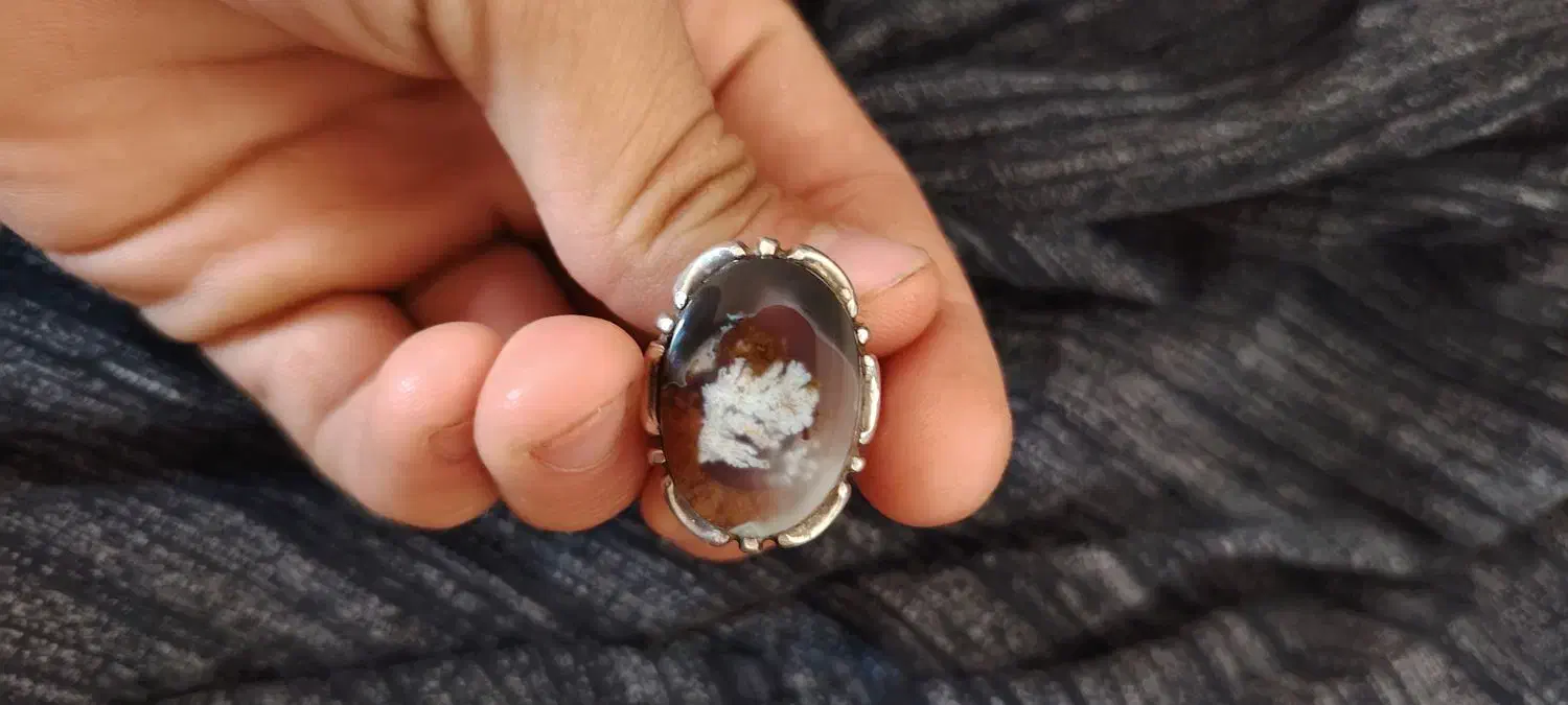 انگشترشجر نقره|جواهرات|بردسکن, |دیوار