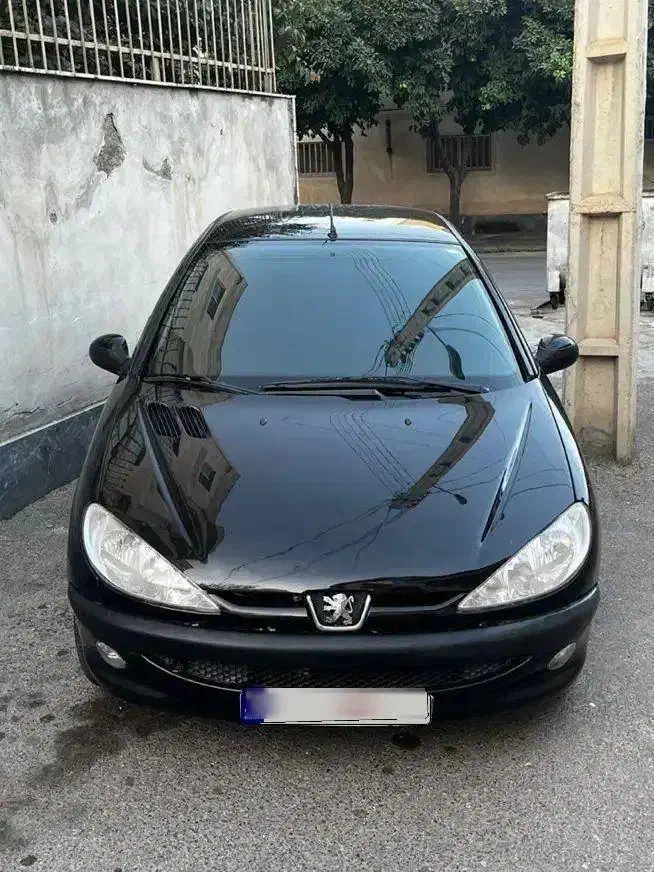 پژو ۲۰۶ تیپ ۵ مدل ۹۸ رنگ مشکی نسخه فول|خودرو سواری و وانت|گرگان, |دیوار