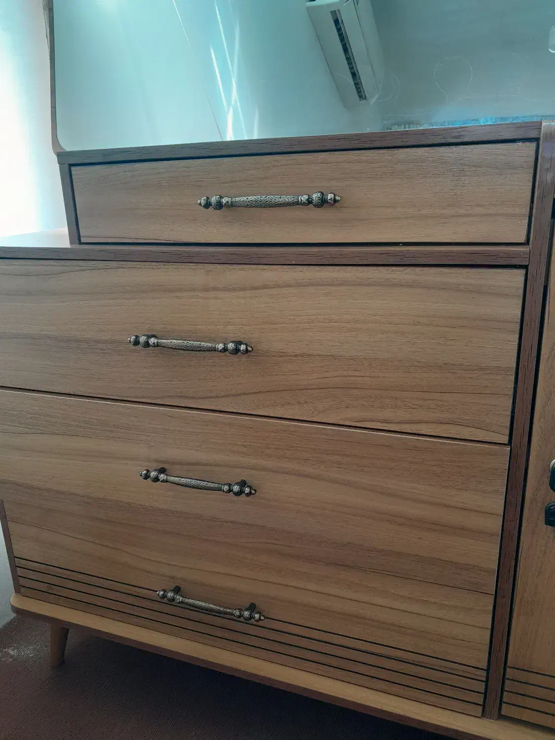 دراور و آینه|جاکفشی، کمد، دراور|گنبد کاووس, |دیوار