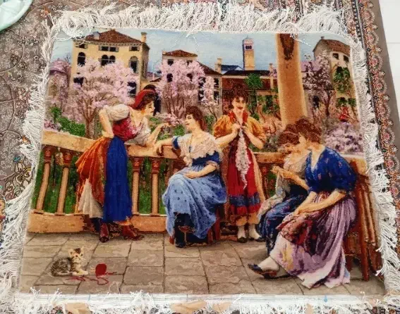 تابلو فرش دستبافت مینیاتوری|تابلو فرش|سنندج, |دیوار