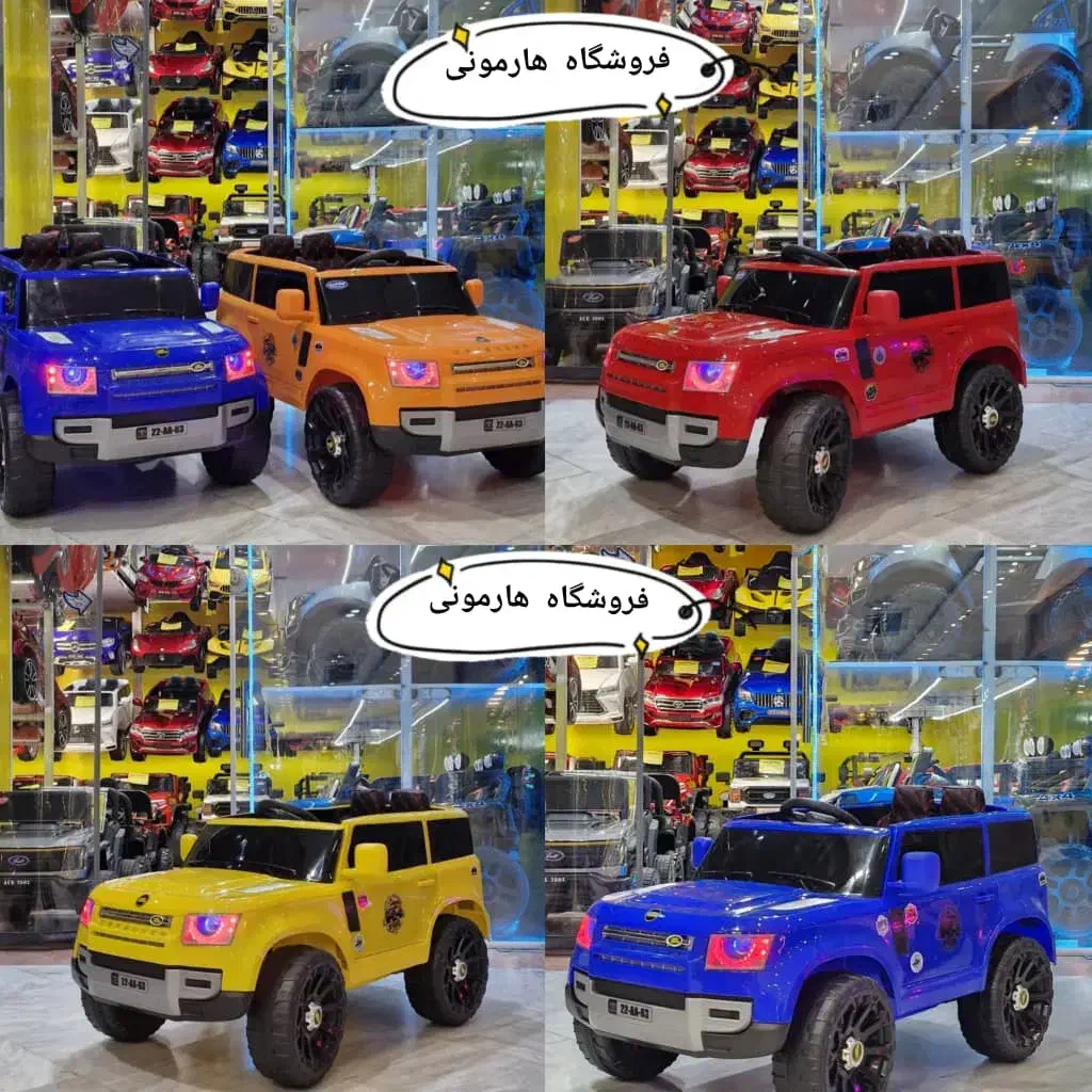 ماشین شارژی دوموتوره تویوتا کنترلی نو وآکبند|اسباب‌بازی بچه|تبریز, |دیوار