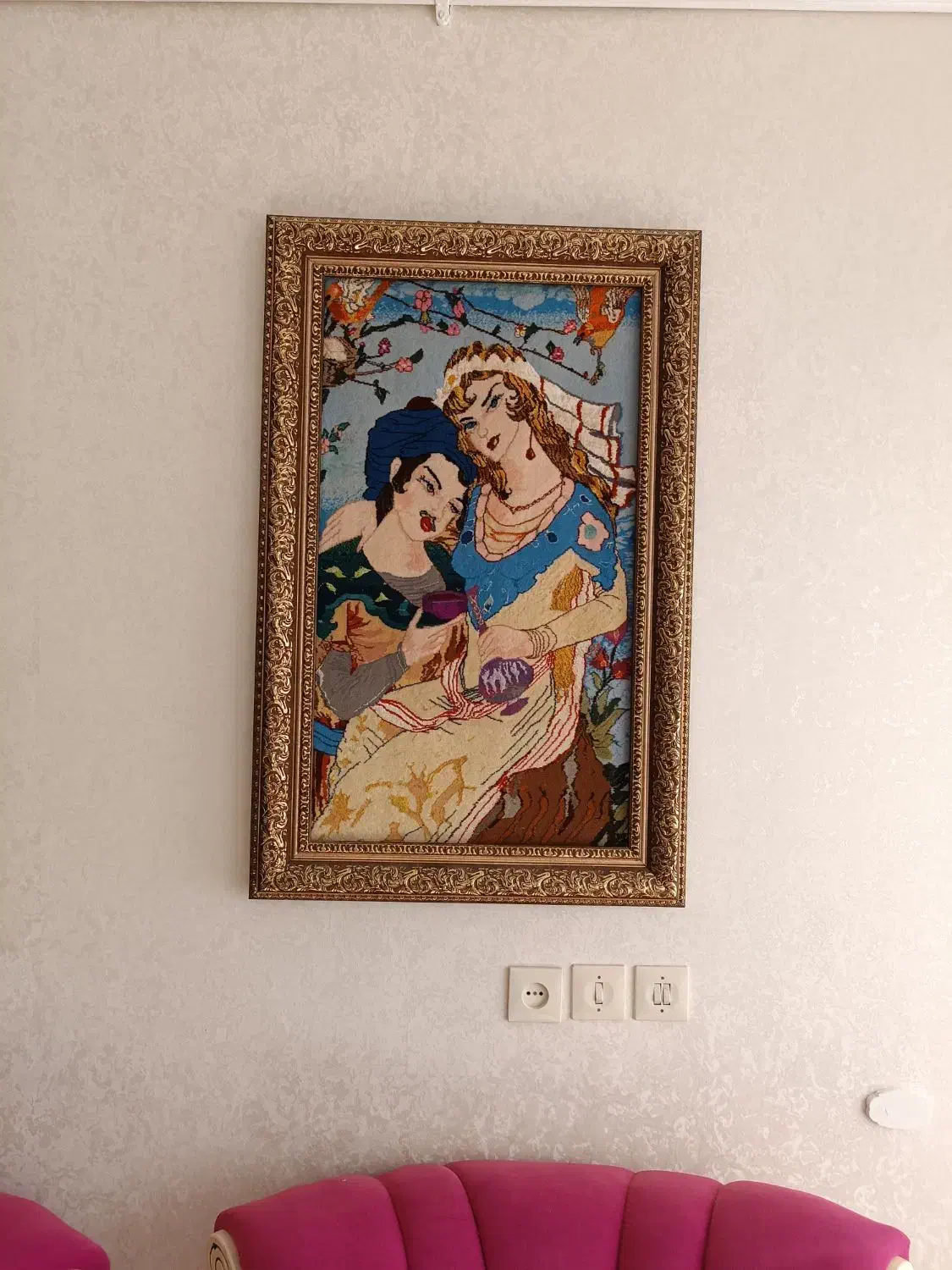 تابلو فرش|تابلو فرش|اصفهان, قائمیه|دیوار