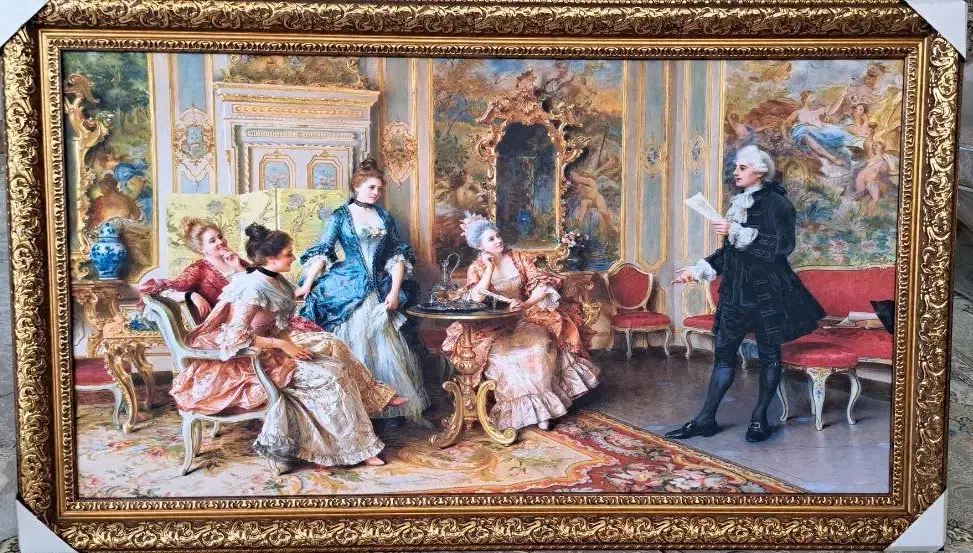 قاب عکس قت این تابلو|تابلو، نقاشی، عکس|مبارکه, |دیوار