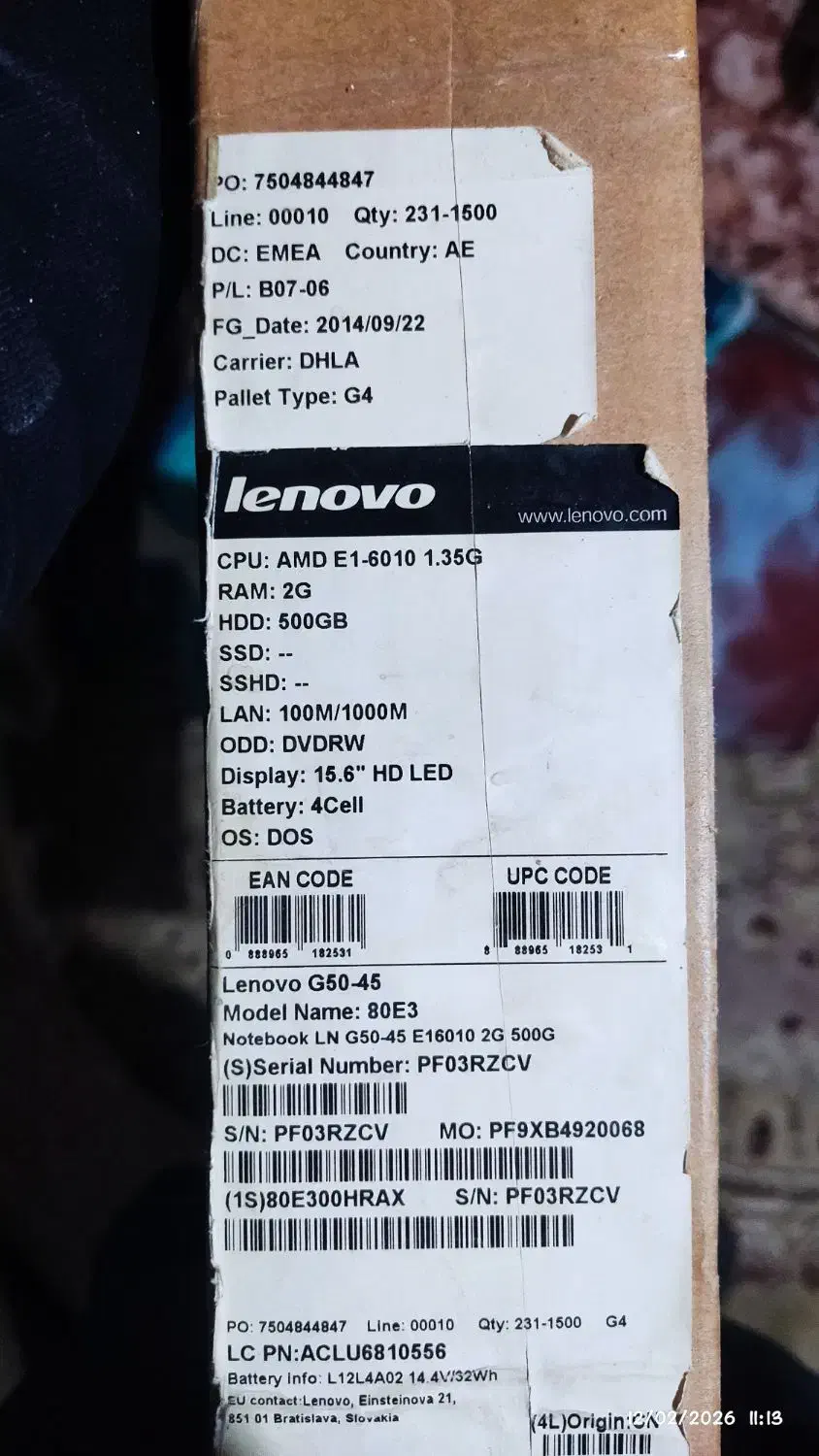 لپتاپ lenovo. G50-45|رایانه همراه|اصفهان, بابوکان جنوبی|دیوار